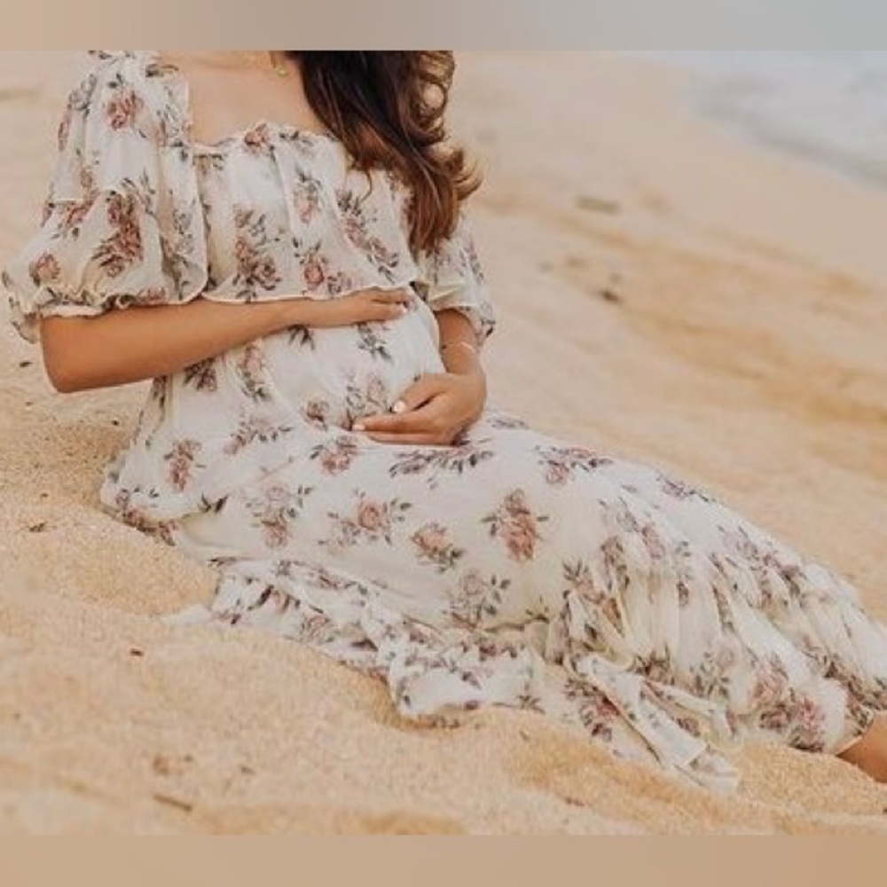 LoveShackFancy Audra Dress XS *100% Silk*
